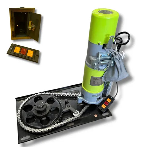 alt="Kit de motorización de persianas con control y receptor"