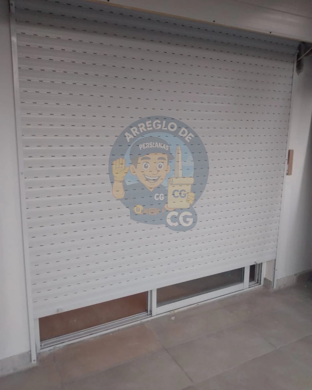 ALT: Cambio de cinta y ajuste de persiana de PVC en Palermo y Recoleta, CABA